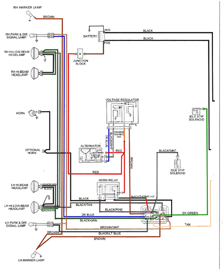 1965 Gto Tach Wiring Diagram