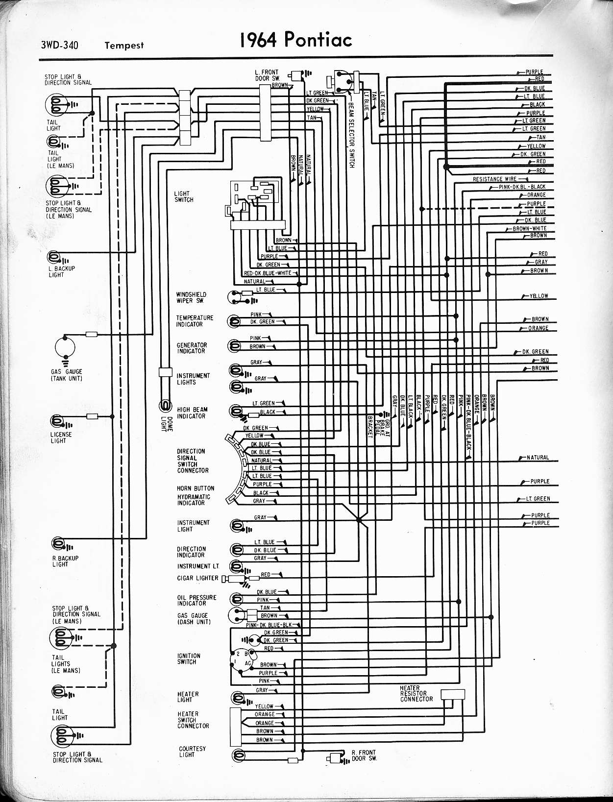 1965 Pontiac Bonneville Wiring Diagram | Wiring Library