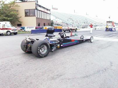 Fontana's dragster