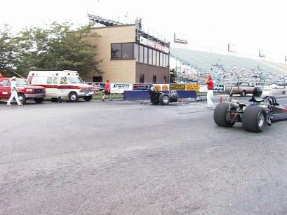 Fontana and Paul Spotts getting ready