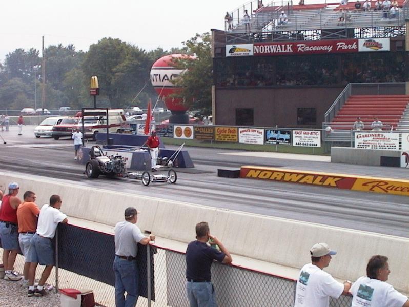 Paul Spott's dragster